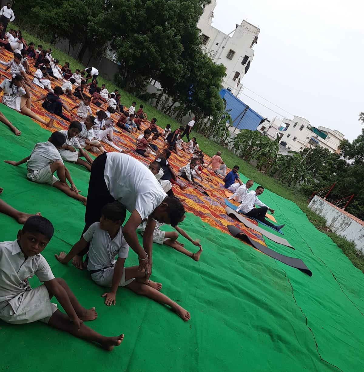 Yoga Day Celebrations – MVR DEGREE & PG COLLEGES